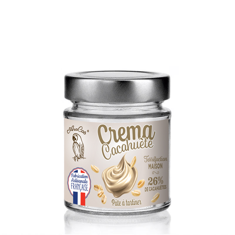 ARACAO Crema cacahuete colis de 12 pots de 200g